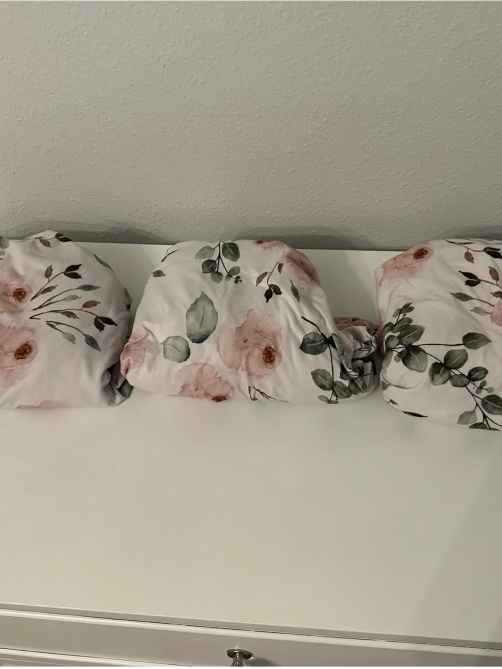 Millie's Dusty Rose Garden Crib Sheet-Caden Lane (quantity 1)